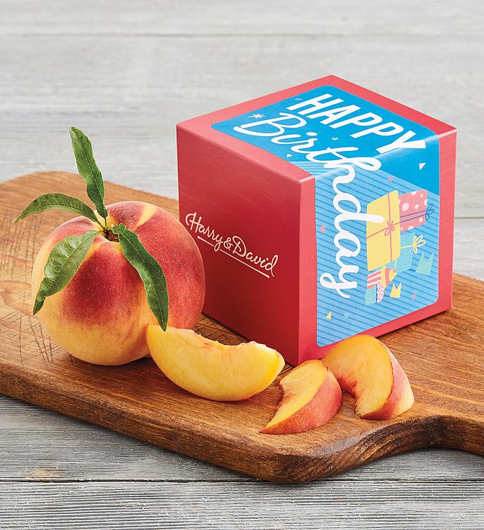 "Happy Birthday" Single Oregold® Peach Gift